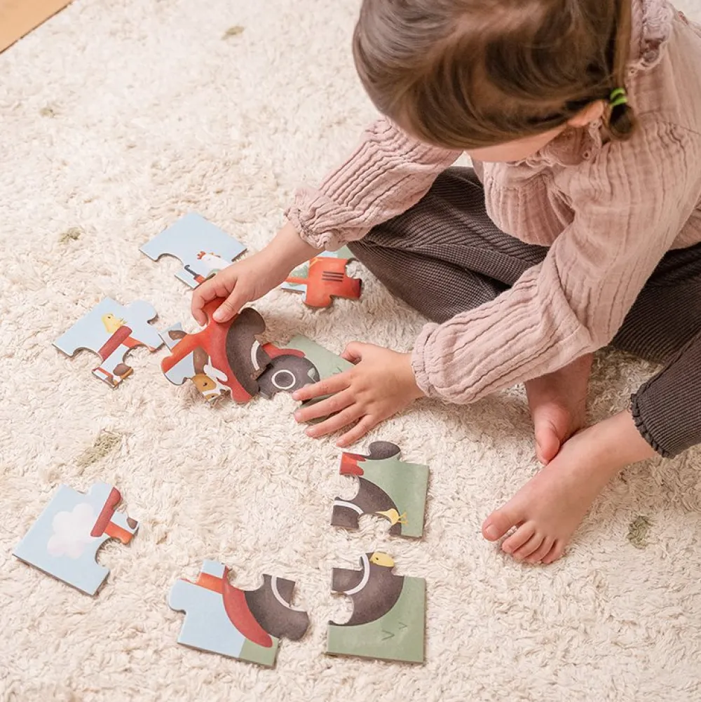 Little Dutch 4 in 1 puzzel Little Farm