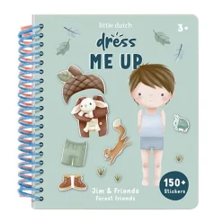 Little Dutch Aankleed- en stickerboek - Forest Friends