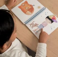 Little Dutch Aankleed- en stickerboek Jim & Friends