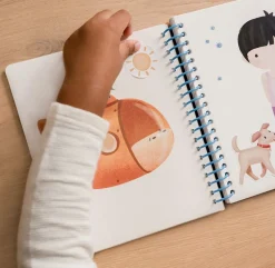 Little Dutch Aankleed- en stickerboek Jim & Friends