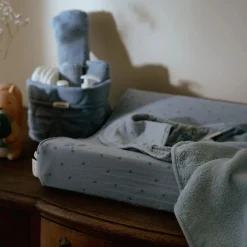 Little Dutch Aankleedkussenhoes - Blauw - Essentials