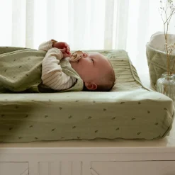 Little Dutch Aankleedkussenhoes - Groen - Essentials