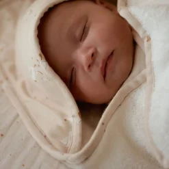 Little Dutch Aankleedkussenhoes - Wit - Newborn Naturals - Moon & Stars