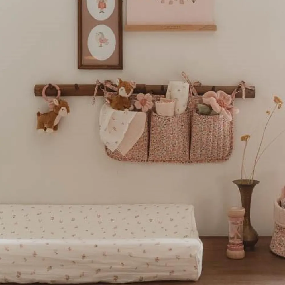 Little Dutch Aankleedkussenhoes - Wit - Fairy Garden - Fairy Blossom