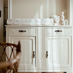 Little Dutch Aankleedkussenhoes - Wit - Newborn Naturals - Baby Bunny