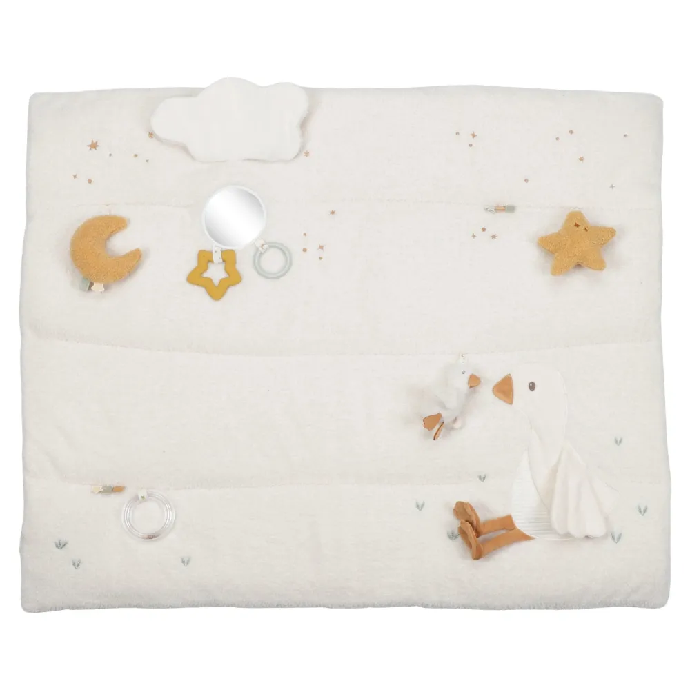 Little Dutch Activiteiten speelkleed - Wit - Newborn Naturals