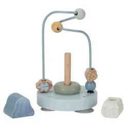 Little Dutch Activiteiten spiraal - Blauw - Forest Friends