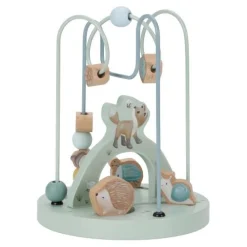 Little Dutch Activiteiten spiraal - Blauw - Forest Friends