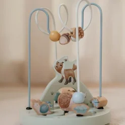 Little Dutch Activiteiten spiraal - Blauw - Forest Friends