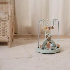 Little Dutch Activiteiten spiraal - Blauw - Forest Friends