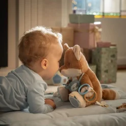 Little Dutch Activiteitenknuffel Vos - Blauw - Forest Friends