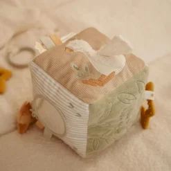 Little Dutch Activiteitenkubus - Beige - Newborn Naturals