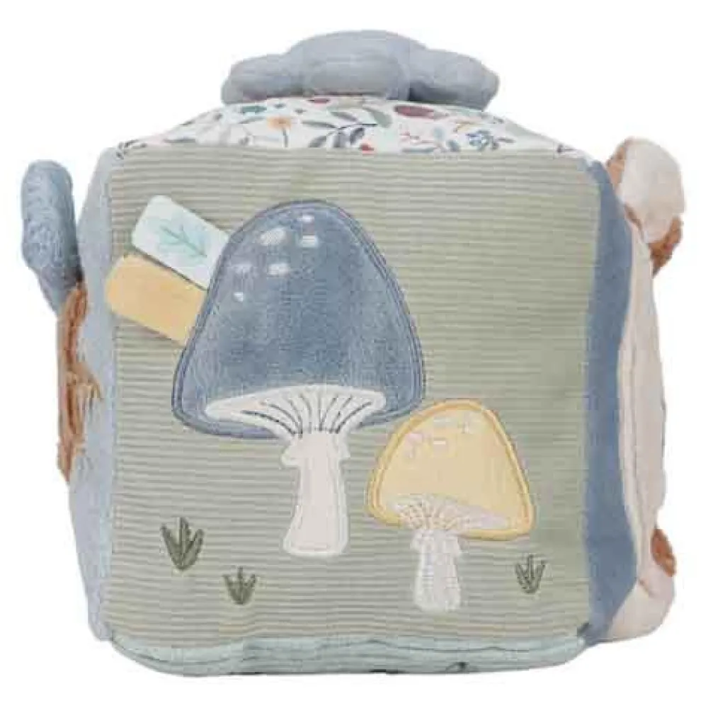 Little Dutch Activiteitenkubus - Blauw - Forest Friends
