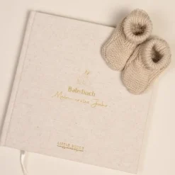 Little Dutch Babyboek - Beige - Baby Bunny - DE