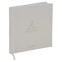 Little Dutch Babyboek - Beige - Baby Bunny - EN