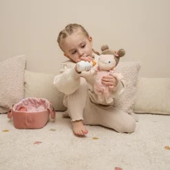 Little Dutch Babypop Rosa Little Pink Flowers