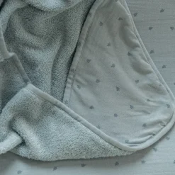 Little Dutch Badcape - Blauw - 75 x 75 - Essentials