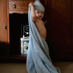 Little Dutch Badcape - Blauw - 100 x 100 - Essentials