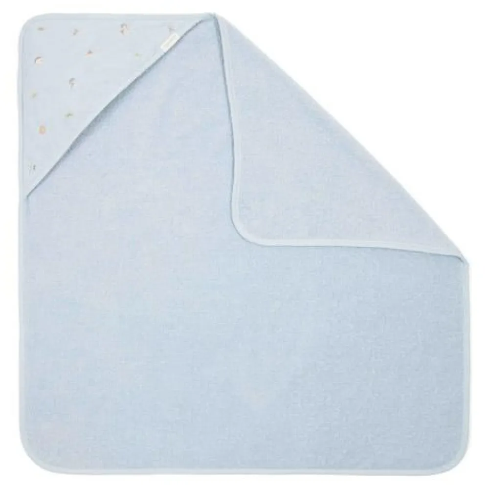 Little Dutch Badcape - Blauw - Forest Friends