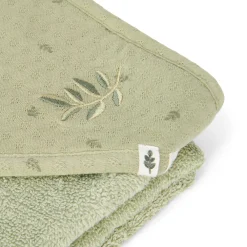 Little Dutch Badcape - Groen - 100 x 100 - Essentials