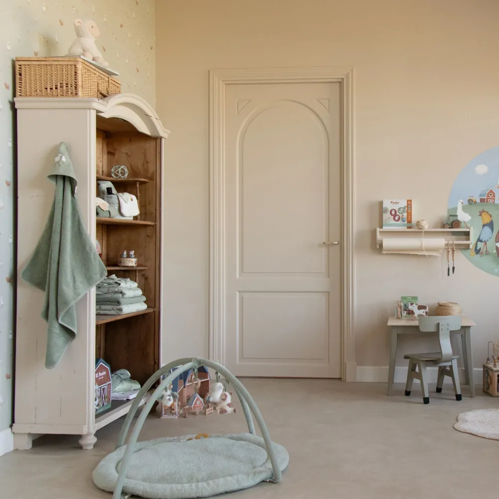 Little Dutch Badcape - Groen - 100 x 100 - Little Farm