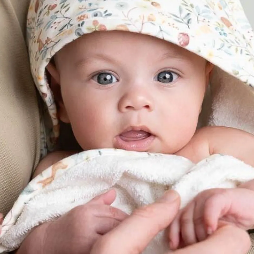 Little Dutch Badcape - Meerkleurig - Forest Friends - Forest Wonders