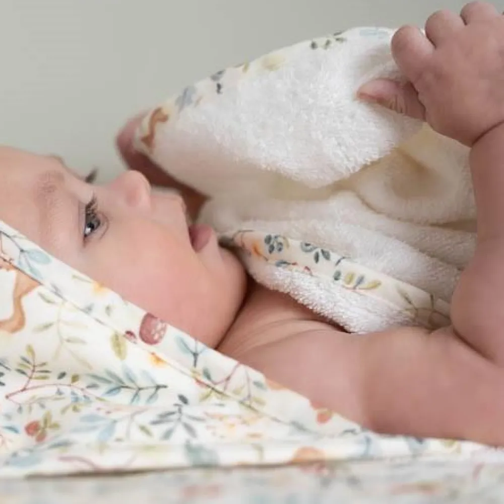 Little Dutch Badcape - Meerkleurig - Forest Friends - Forest Wonders