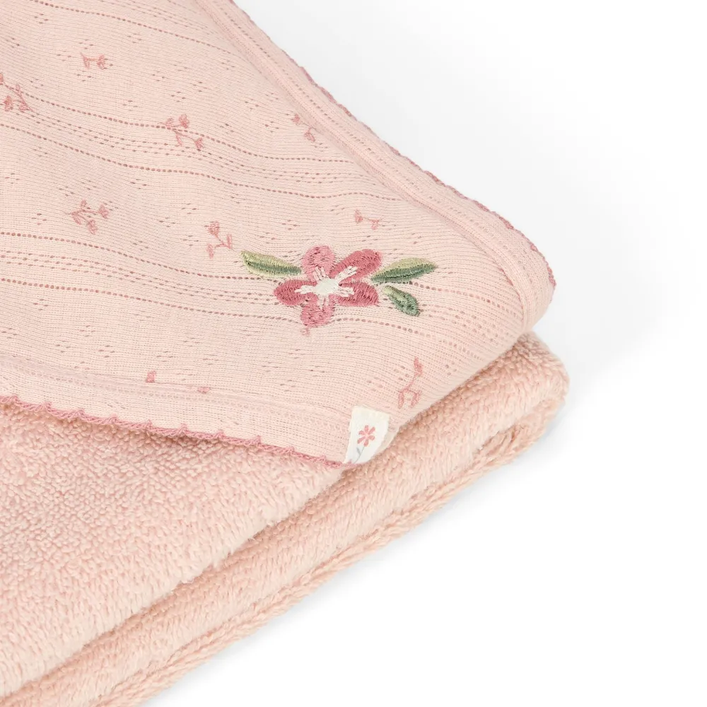 Little Dutch Badcape - Roze - 100 x 100 - Essentials