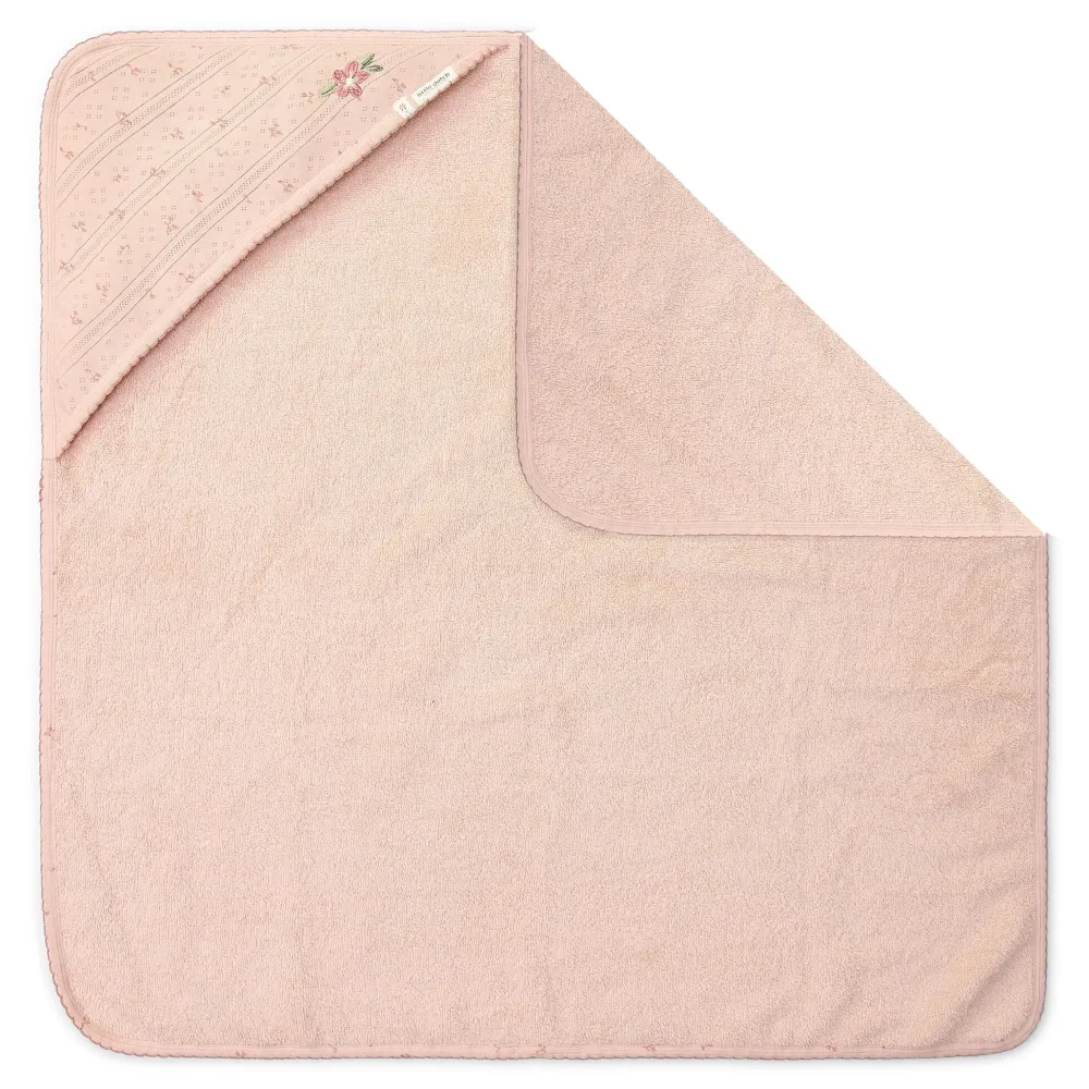 Little Dutch Badcape - Roze - 75 x 75 - Essentials