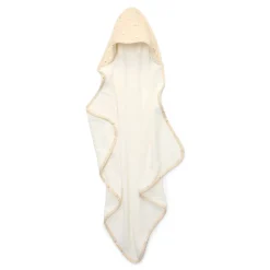 Little Dutch Badcape - Wit - 75 x 75 - Newborn Naturals - Little Goose