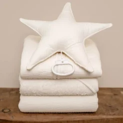 Little Dutch Badcape Pure Soft White - 75x75 cm