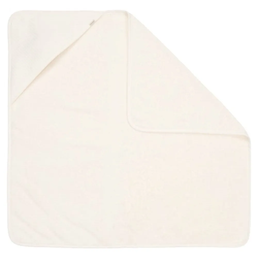 Little Dutch Badcape Pure Soft White - 75x75 cm
