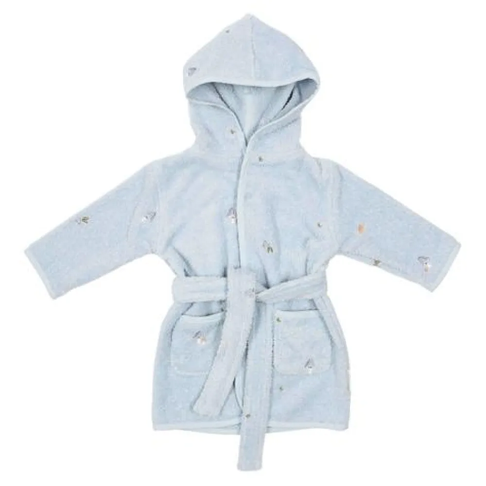 Little Dutch Badjas - Blauw - Forest Friends