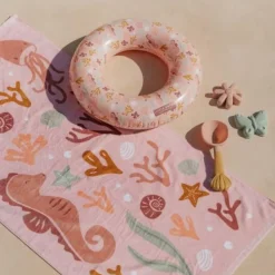 Little Dutch Badlaken - Roze - Ocean Dreams