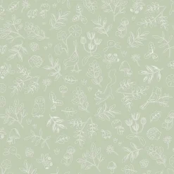 Little Dutch Behangstaal vliesbehang – Groen – Forest Friends – Forest Wonder