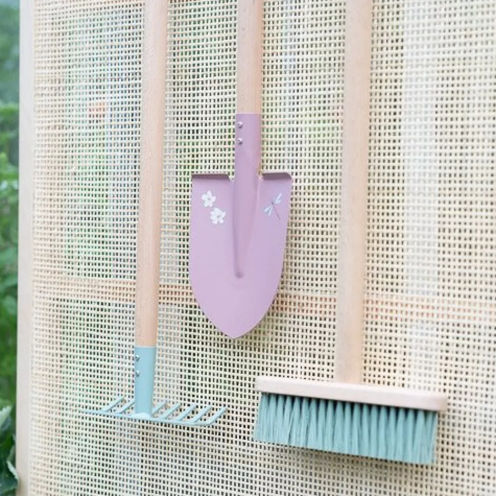 Little Dutch Bezem - Blauw - Forest Friends