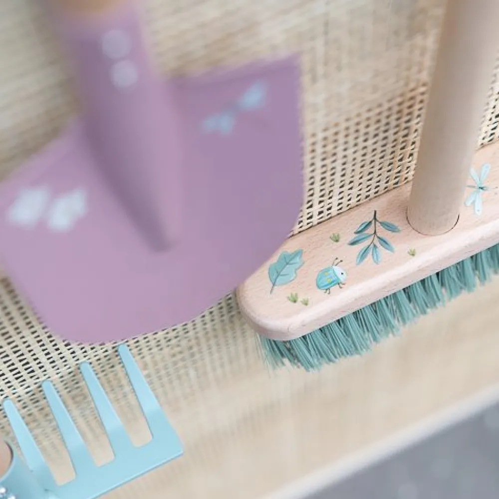 Little Dutch Bezem - Blauw - Forest Friends