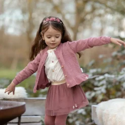 Little Dutch Blouse lange mouw - Met knoopjes - Wit - Fairy Garden