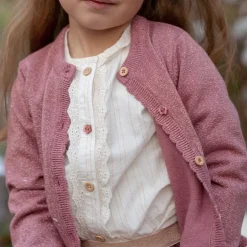 Little Dutch Blouse lange mouw - Met knoopjes - Wit - Fairy Garden