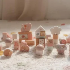 Little Dutch Bouwblokken - Roze - Fairy Garden