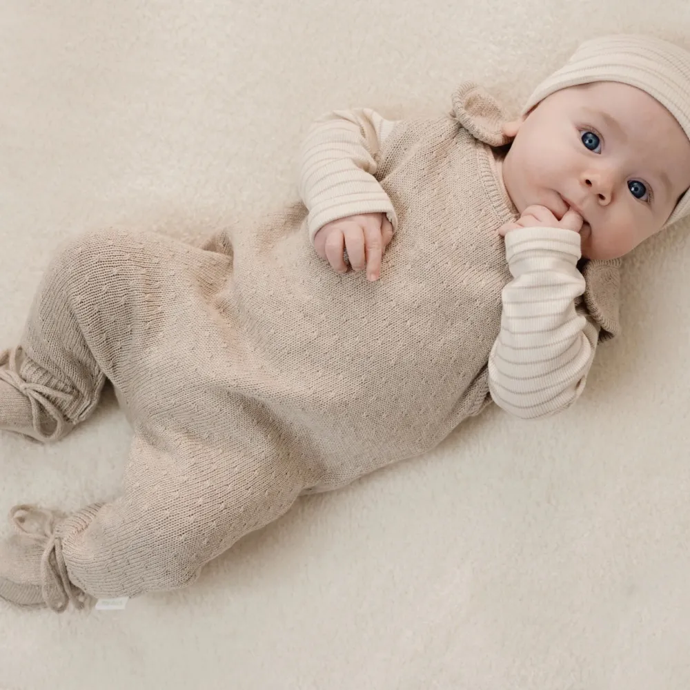 Little Dutch Boxpakje - Gebreid - Beige - Newborn Naturals