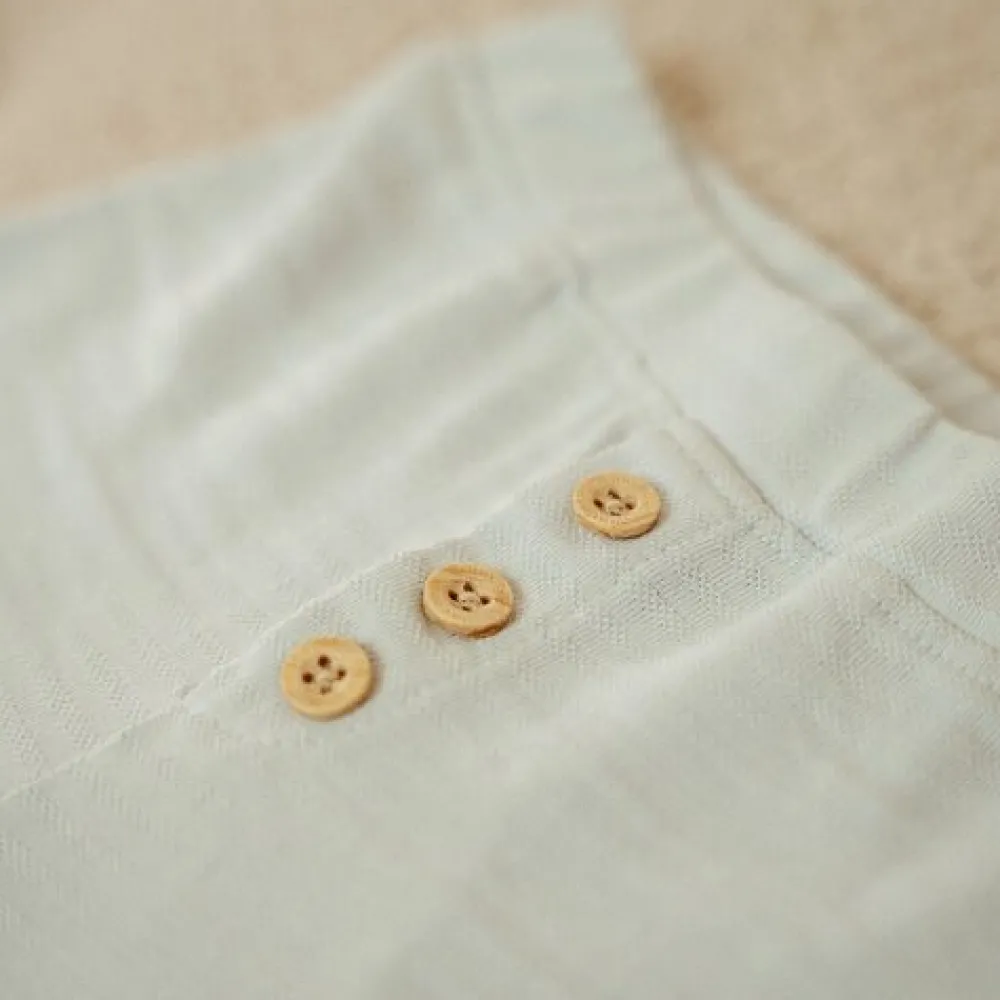 Little Dutch Broek - Blauw - Forest Friends - Gestreept