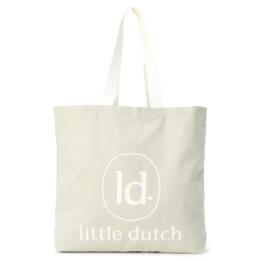 Little Dutch Canvas shopper - Groen