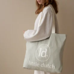 Little Dutch Canvas shopper - Groen