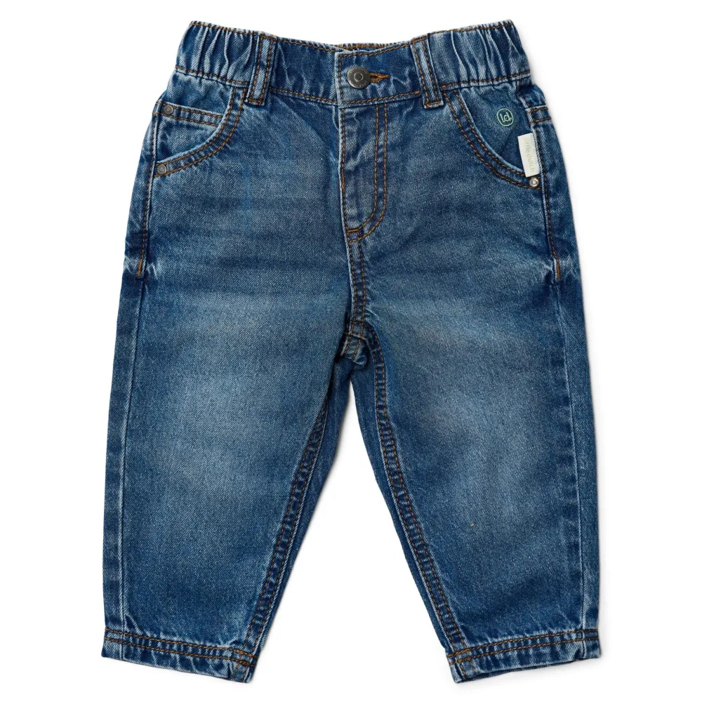 Little Dutch Denim Broek - Blauw - Forest Friends