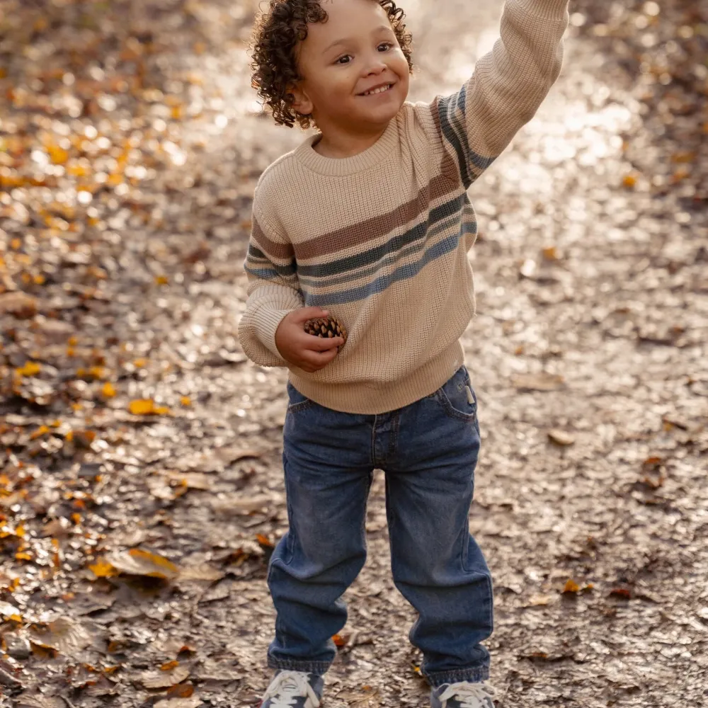 Little Dutch Denim Broek - Blauw - Forest Friends