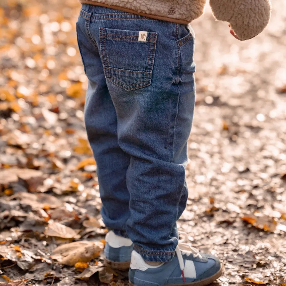 Little Dutch Denim Broek - Blauw - Forest Friends