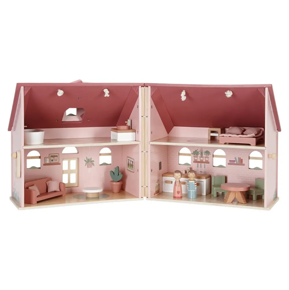 Little Dutch Draagbaar poppenhuis hout