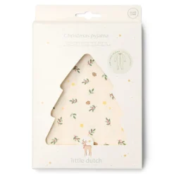 Little Dutch Eendelige kerst pyjama – Beige