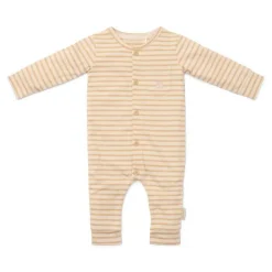 Little Dutch Eendelige pyjama - Zand - Gestreept